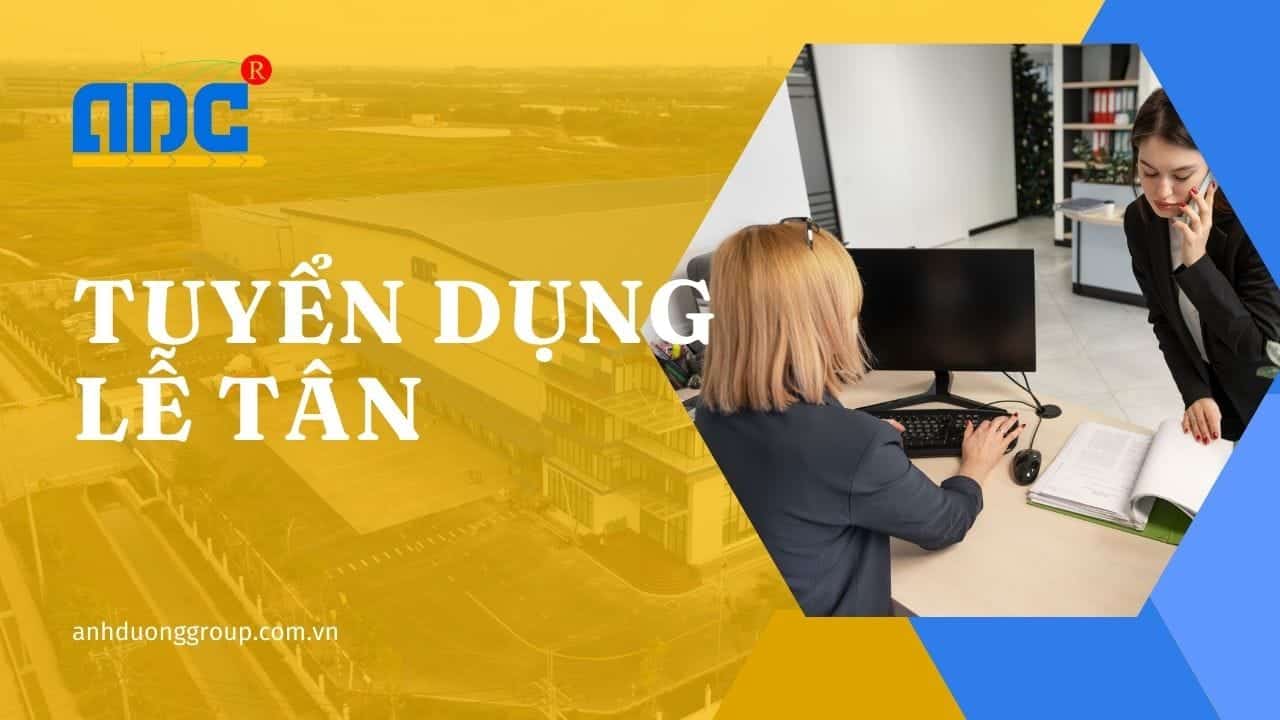 Tuyển dụng Lễ tân
