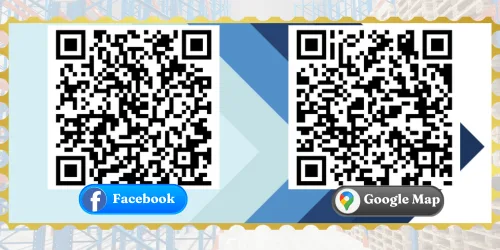 QR code của Facebook, Google Maps của Chiếu xạ Ánh Dương