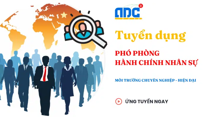 Tuyển dụng phó phòng hành chính nhân sự