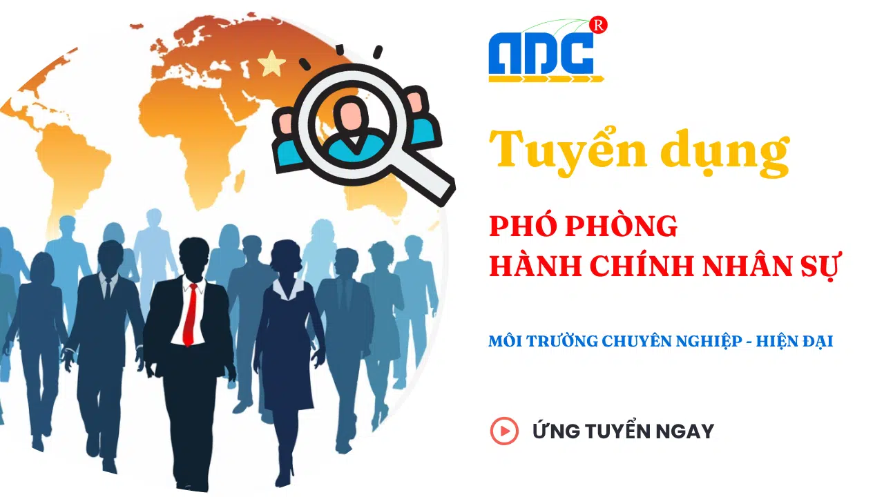 Tuyển dụng phó phòng hành chính nhân sự