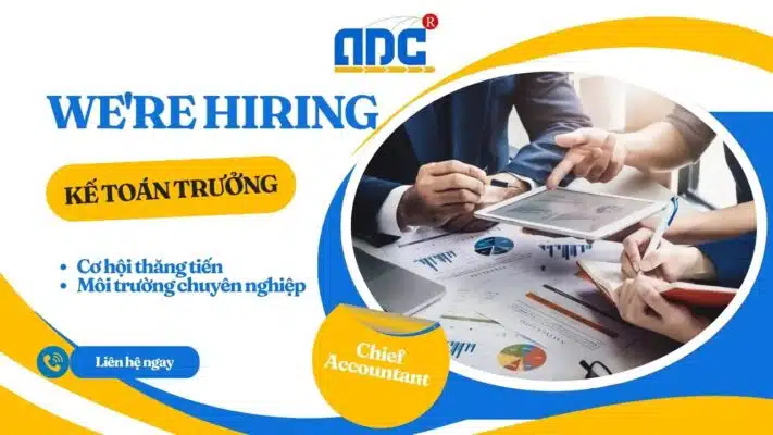 Tuyển dụng Kế toán trưởng - Lương hấp dẫn - Đồng Nai