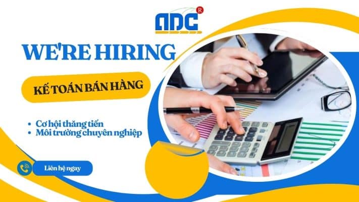 Tuyển dụng kế toán bán hàng